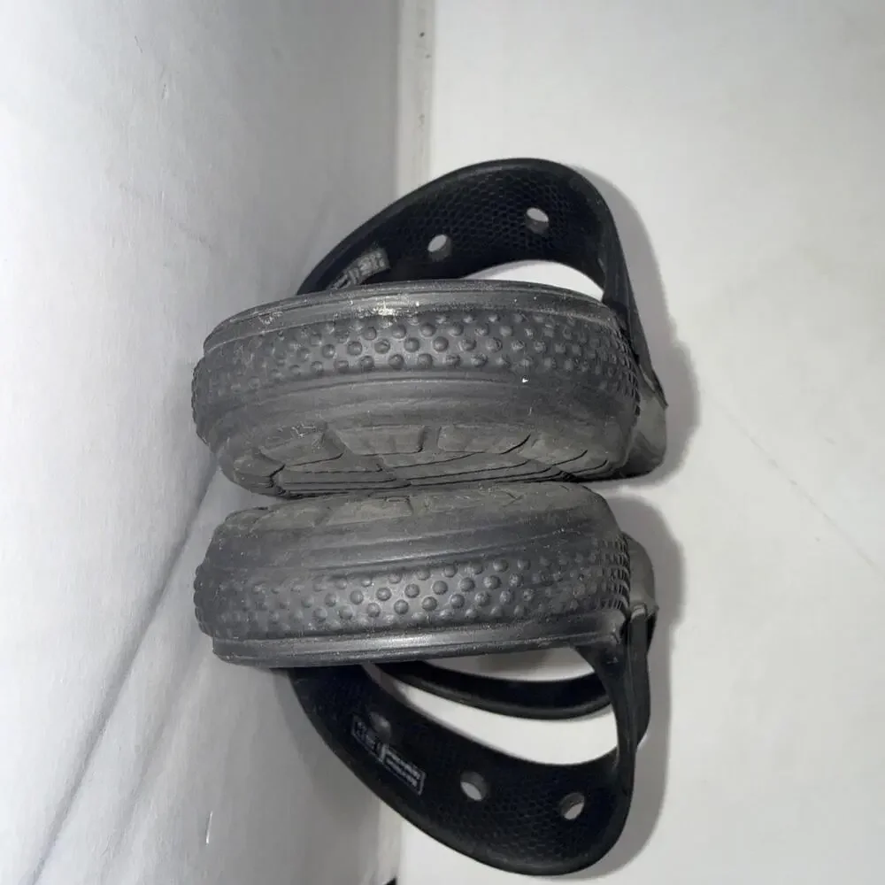 Crocs Adult Black‎ Waterproof Slip On Gorpcore Outdoor Comfort Slides Sandals 5